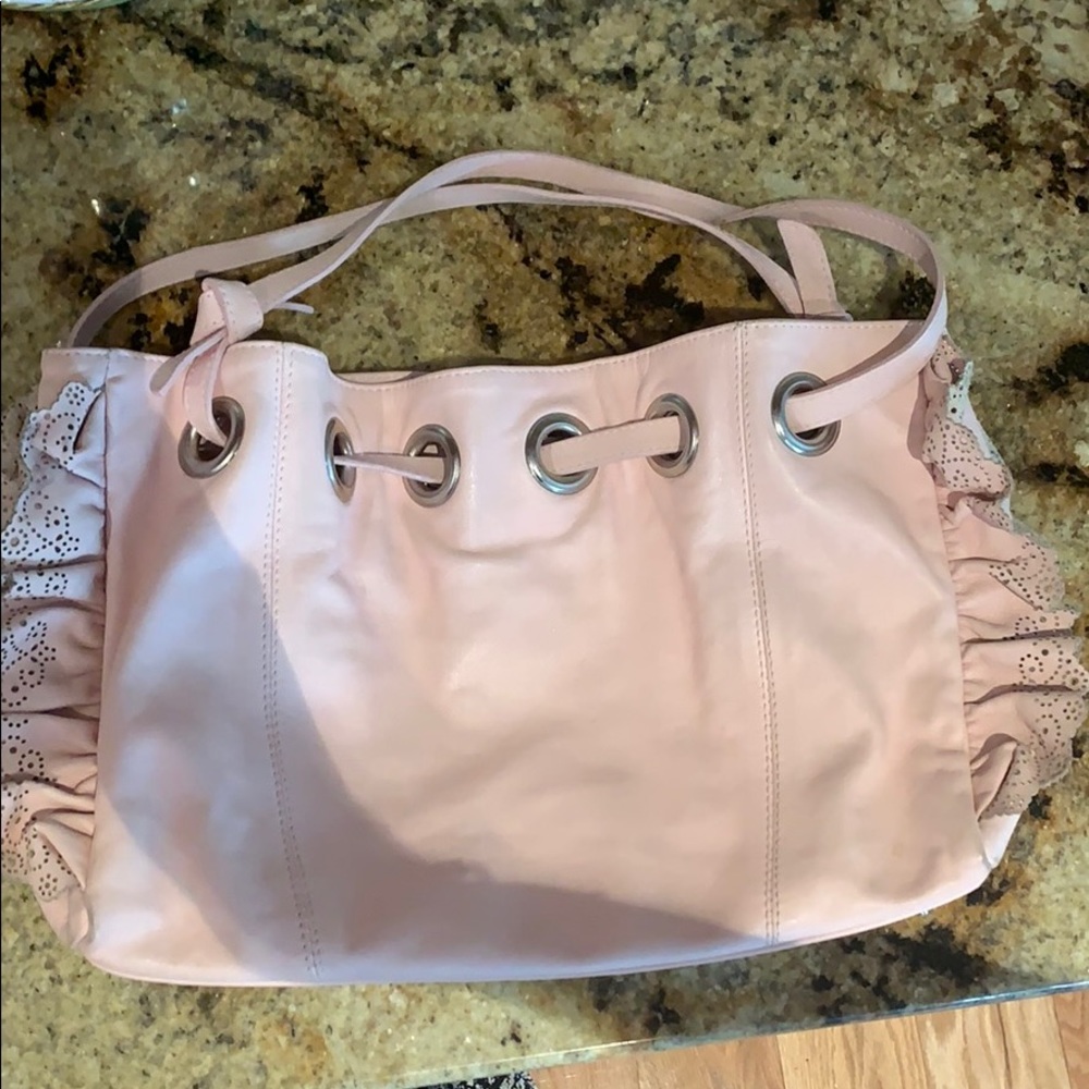 Roberta Gandolfi used leather pink purse - Picture 3 of 9